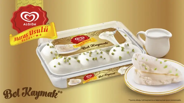 Algida Maraş Usulü Bol Kaymak Dondurma
