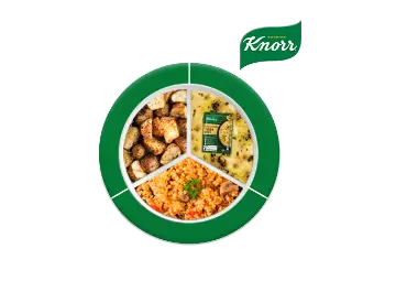 Knorr ile Besleyici Ramazan Tabakları: Knorr Zerdeçallı Mercimekli Yoğurt Çorbası, Fırında Yer Elması, Mantarlı Bulgur Pilavı