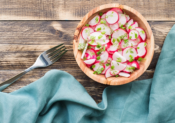 Yok Böyle Hafiflik: Turp Salatası Tarifi	