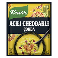 Knorr Acılı Cheddarlı Çorba