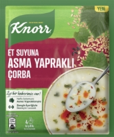 Knorr Et Suyuna Asma Yapraklı Çorba